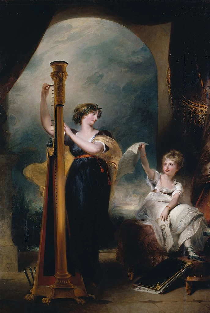 Ritratto della principessa Carlotta del Galles e la duchessa Carolina di Brunswick - Royal Collection of the United Kingdom